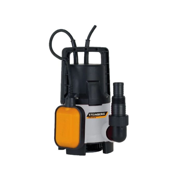 PUMPA POTOPNA 400W 230V ZA ČISTU/NEČISTU VODU 125 lit/min VISINA 5m 3,9kg SDW 400 S STEINBERG