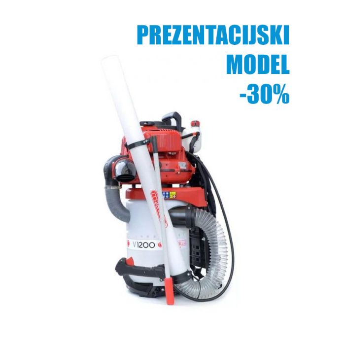 USISAVAČ (SAKUPLJAČ) PLODOVA CIFARELLI V1200 CIJEV FI.100mm 3,6k/W 30%-PREZENTACIJSKI MODEL 30h RADA